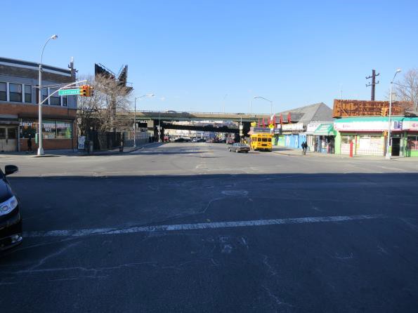 Before: Hunts Point Avenue at Garrison Avenue Before: Hunts Point Avenue at Garrison Avenue