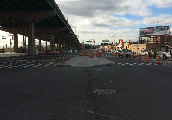 After: Bruckner Boulevard at Lafayette Avenue After: Bruckner Boulevard at Lafayette Avenue