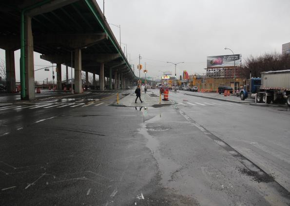 After: Bruckner Boulevard at Lafayette Avenue After: Bruckner Boulevard at Lafayette Avenue