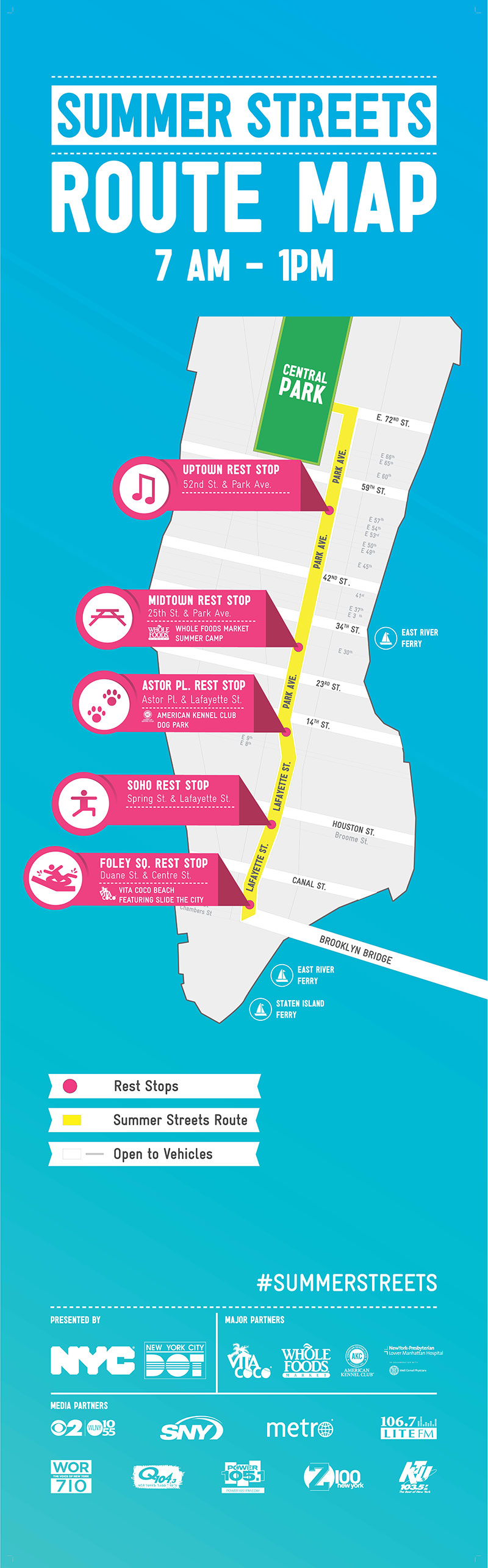 summer streets map