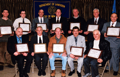 Sanitation Awards Employees' Suggestions