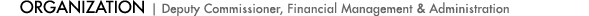 Deputy Commissioner Financial Management & Administration