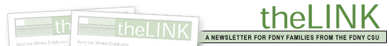 theLINK - A Newsletter For FDNY Families From the FDNY CSU