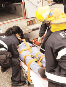 EMTs actions