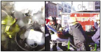 hot weather means that all firefighters and emergency medical field forces must pay closer attention to the potential dangers of physical stress and overheating