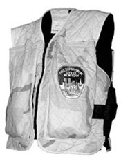 Bendick said FDNY members can even ship their company patches to be sewn onto the front of the vests