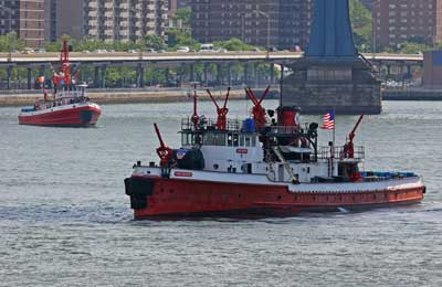 FDNY 4th Annual Blessing Of The Marine Fleet South Street Seaport Pier 17 - New York, NY - June 17, 2005
