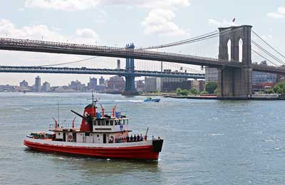 FDNY 4th Annual Blessing Of The Marine Fleet South Street Seaport Pier 17 - New York, NY - June 17, 2005
