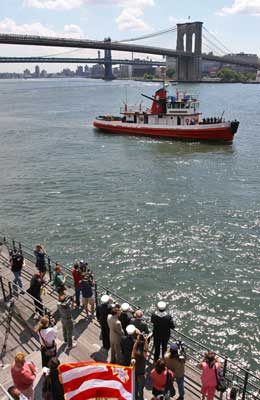 FDNY 4th Annual Blessing Of The Marine Fleet South Street Seaport Pier 17 - New York, NY - June 17, 2005