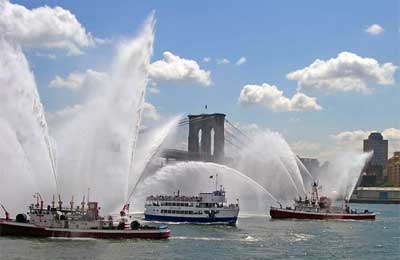 FDNY 4th Annual Blessing Of The Marine Fleet South Street Seaport Pier 17 - New York, NY - June 17, 2005
