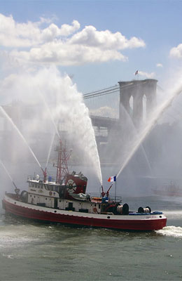 FDNY 4th Annual Blessing Of The Marine Fleet South Street Seaport Pier 17 - New York, NY - June 17, 2005