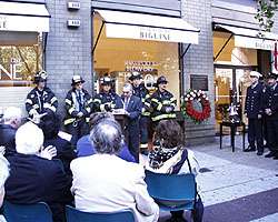 A dedication to the fallen