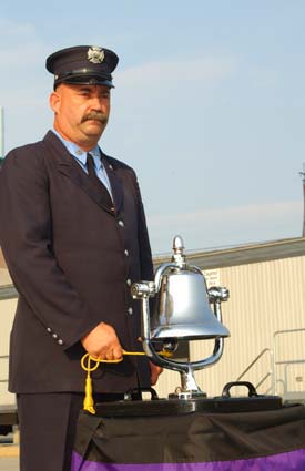 Ringing of the bell at Training Academy