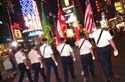 Passing through Times Square.