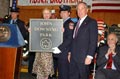 Plaque dedication ceremony for FF John Downing