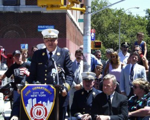 Chief Donald Burns Citywide Tour Commander