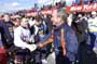 Mayor Bloomberg meets FDNY runners