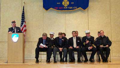Dais at Memorial Day