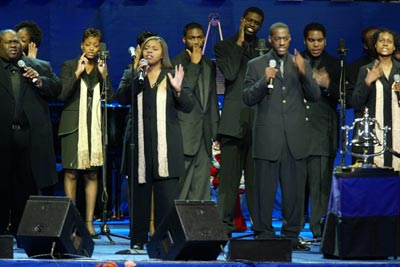 Prophecy Gospel Group performs