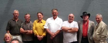 Retired members of Ladder Co. 153 and Engine Co. 254