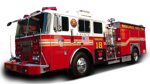 New donated FDNY Squad 18.