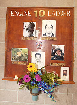 An in-house Memorial for members of 