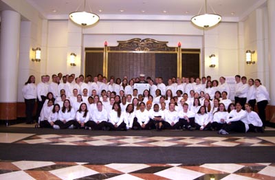 Waukegan, IL High School Music Department performs at FDNY Headquarters. - waukegan_002.jpg