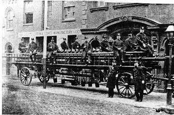 Ladder 9 old apparatus and members