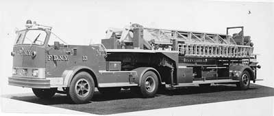 Ladder 13 open cab