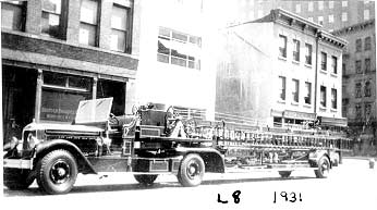 Old Ladder 8 apparatus