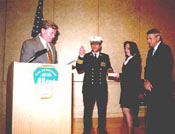 swearing in of Chief Ganci