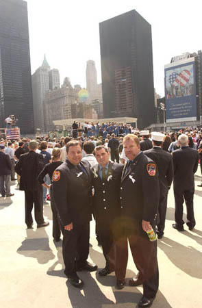 Memorial Services at Ground Zero, September 11, 2003