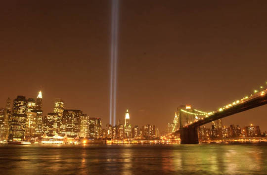 Tower of Lights, September 11, 2003