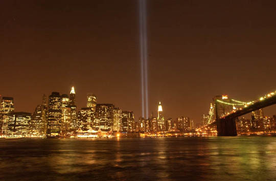 Tower of Lights, September 11, 2003