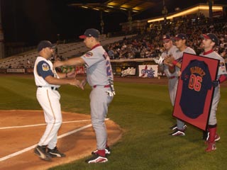 Annual FDNY Vs. NYPD Baseball Game.