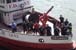 FDNY calendar models on a real NYC Fireboat!!
