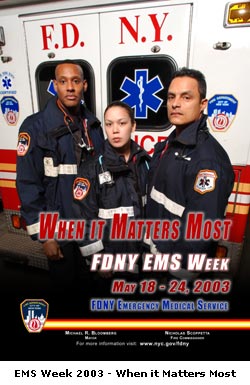 EMS Week 2003 - When it Matters Most