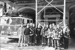 FF McLoughlin with members of E 83 and L 29