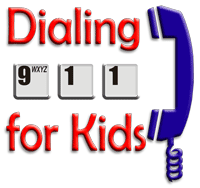 Dialing 911 for Kids logo