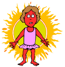 Remember: a sunburn is a thermal burn.