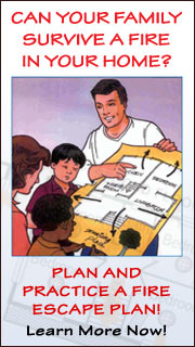 Can Your Family Survive a Fire in Your Home? Plan and Practice a Fire Escape Plan!