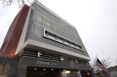 Engine 277/Ladder 112 Cut Ribbon on New Firehouse