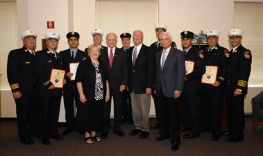 FF Thomas Brick Scholarships Presented to Seven FDNY Firefighters