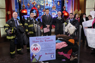 Chief of Department Salvatore Cassano and FDNY members appeared on "Good Morning America" with host Chris Cuomo on Dec. 3