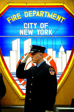 Fifteen fire lieutenants were promoted in the ceremony, along with one assistant chief, one deputy assistant chief, three deputy chiefs and one marine pilot.