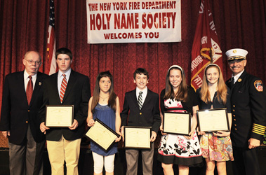 The Holy Name Society held a Higher Education Scholarship lottery, awarding scholarships to the children and grandchildren of its members.