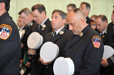 Thirty-three FDNY members took the four-month course.