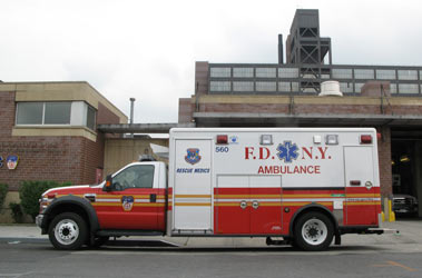 Rescue Paramedics Eddie Radovic and Sorffly Davius, along with a bystander who knew CPR, helped rescue a jogger who went into cardiac arrest in Brooklyn on Aug. 17.