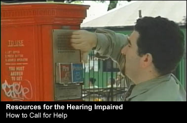 Resources for the Hearing Impaired: How to Call for Help