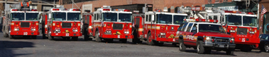 Firefighters Battle Two Fires in Two Boroughs